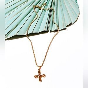Cross necklace S228